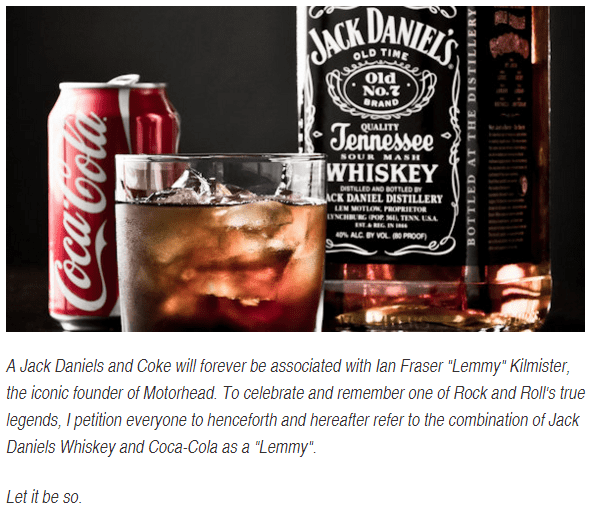 jack and coke