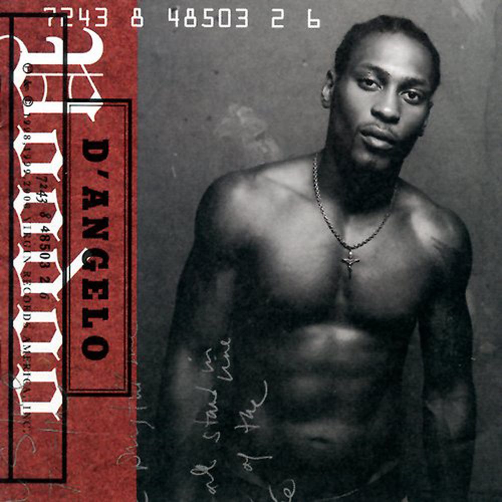 D'Angelo on the cover of "Voodoo," his second studio album, released in January 2000.