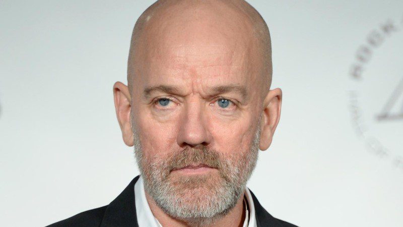 NEW YORK, NY - APRIL 10: Musician Michael Stipe attends the 29th Annual Rock And Roll Hall Of Fame Induction Ceremony at Barclays Center of Brooklyn on April 10, 2014 in New York City. (Photo by Michael Loccisano/Getty Images)