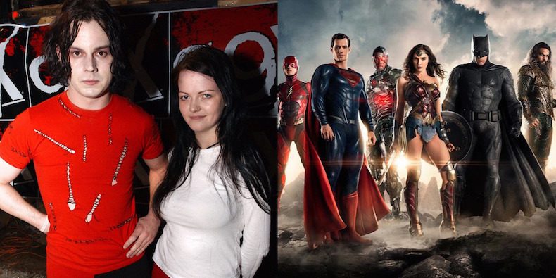 white stripes justice league