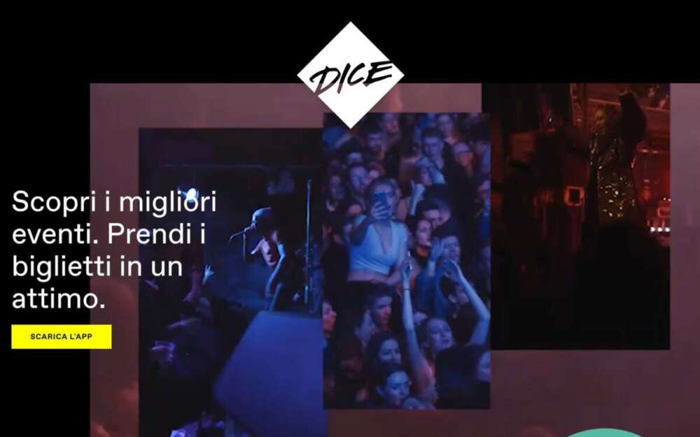 DICE arriva in Italia la rivoluzione del ticketing Deer Waves